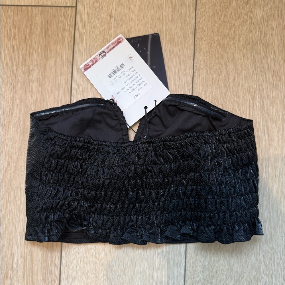 Dark Romantic Corset Bustier Top - Size XS - Picture 3 of 3